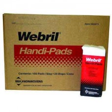 Webril Handi-Pads 4 x 4 100 Pads/Package, 15 Pks/Case - SKU# 562211