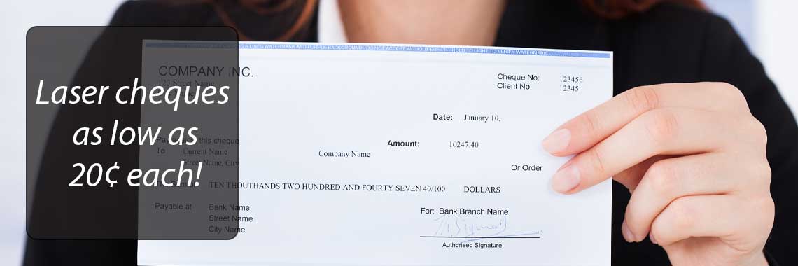 Laser Cheque Printing Canada