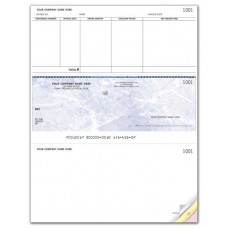 Standard Middle Cheques - Laser/Inkjet (Double Copy) - W13021-2