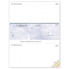 Standard Middle Cheques - Laser/Inkjet (Double Copy) - W9039-2