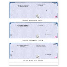 High Security Cheques - 3-to-a-Page (Single Copy) - WHS9011 / HS9011