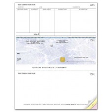 Security Business Cheques - Middle Cheque - Laser/Inkjet (Single Copy) - WSS13021 / SS13021