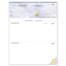 Security Business Cheques - Top Cheque - Laser/Inkjet (Double Copy) - WSS9085-2