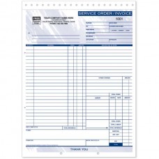 Large Service Order / Invoice Forms (2 Copy) - W244 / 244 / 244-2