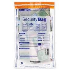 10 x 15" Single Pocket Deposit Bag, Clear - W53853 / 53853C